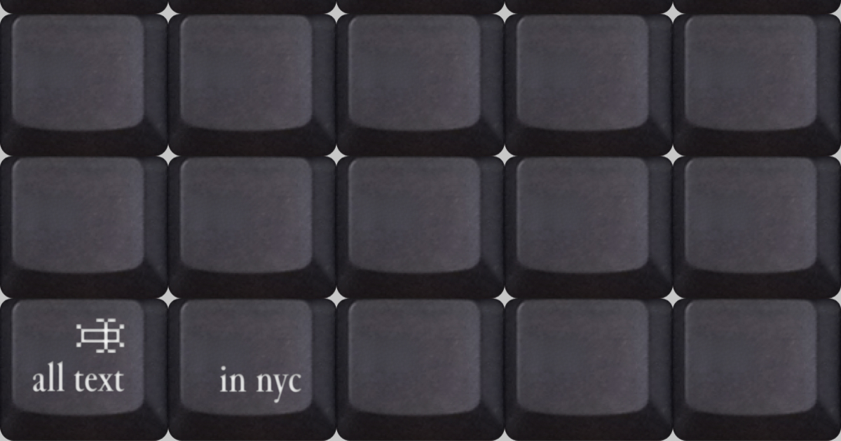 Thumbnail of all text in nyc (brooklyn)